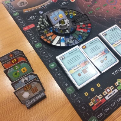 Terraforming Mars: Turmoil - Overlay cho Bảng do Fan chế tạo