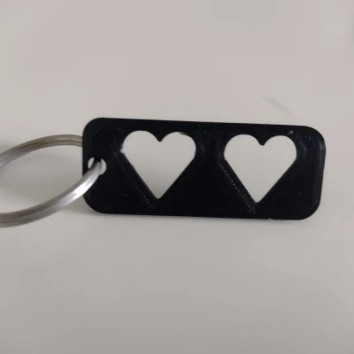 Móc Khóa Trái Tim Valentine V1