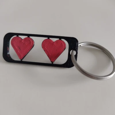 Móc khóa Trái Tim Valentine V2