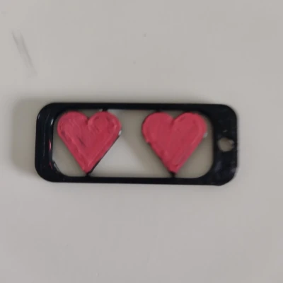 Móc khóa Trái Tim Valentine V2