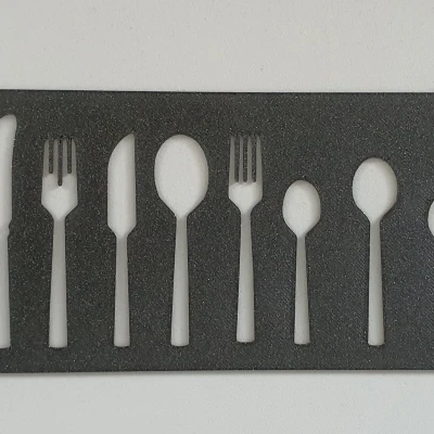 Khuôn Vẽ Dao Nĩa