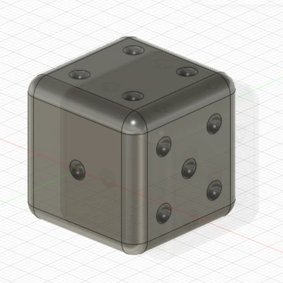 Mô Hình "DADO" - Xúc Xắc 30mm