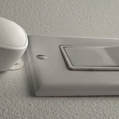 Nắp Lưng Cảm Biến Ecobee Lắp Nghiêng