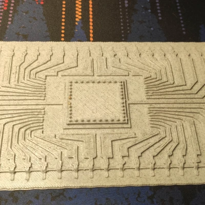 IC 40 chân đã gỡ bỏ vỏ