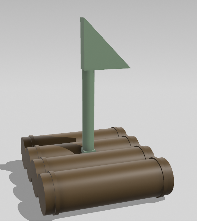 Bè Trang Trí Hồ Cá