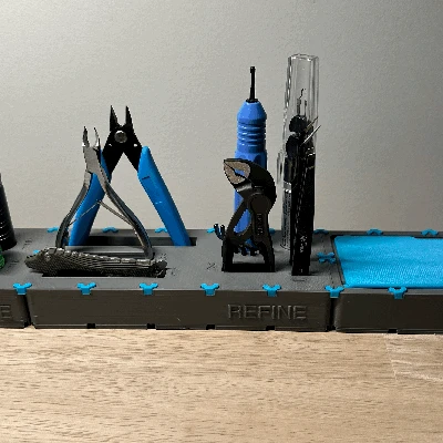 Module MMSS 2x3 - Khay Đựng Cồn & Đèn Pin