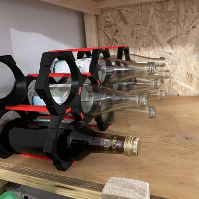 Kệ Rượu, Chai Modun