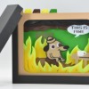 Hộp Ảnh Shadow Box "This Is Fine" Meme - Thumbnail 4