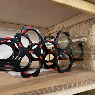 Kệ Rượu, Chai Modun