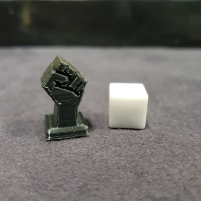 Khuôn Mẫu Terraforming Mars Turmoil - Biểu Tượng Nắm Đấm Thống Trị