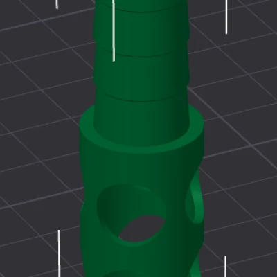 Đầu phun làm vỡ tia nước / Filler nozzle