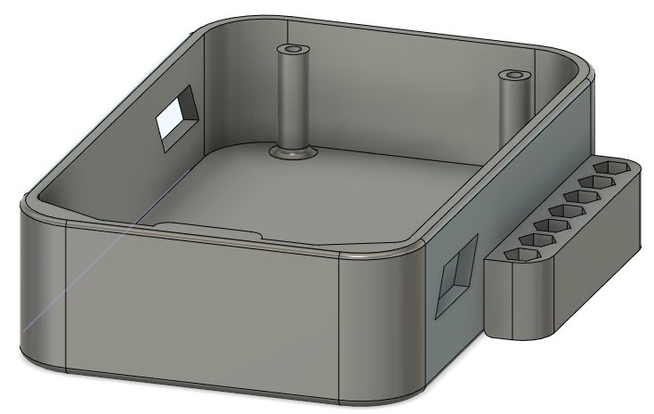 Nắp pin Makita 18V có nam châm & chỗ đựng mũi khoan giữ pin/dụng cụ trên bề mặt kim loại