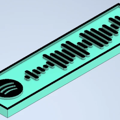 Móc Khóa Spotify Never Gonna Give You Up