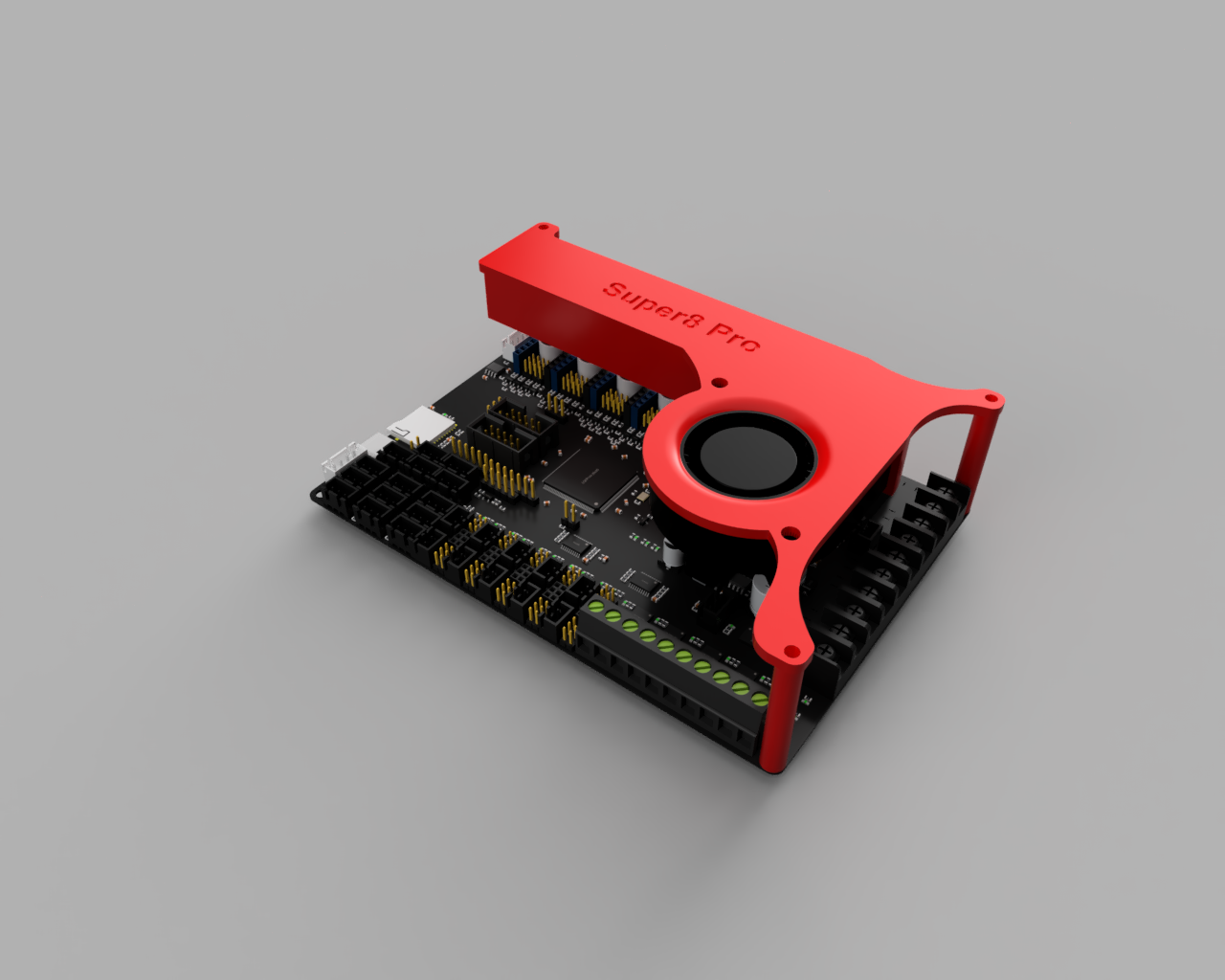 Quạt tản nhiệt driver Fly-Mellow Super8 Pro