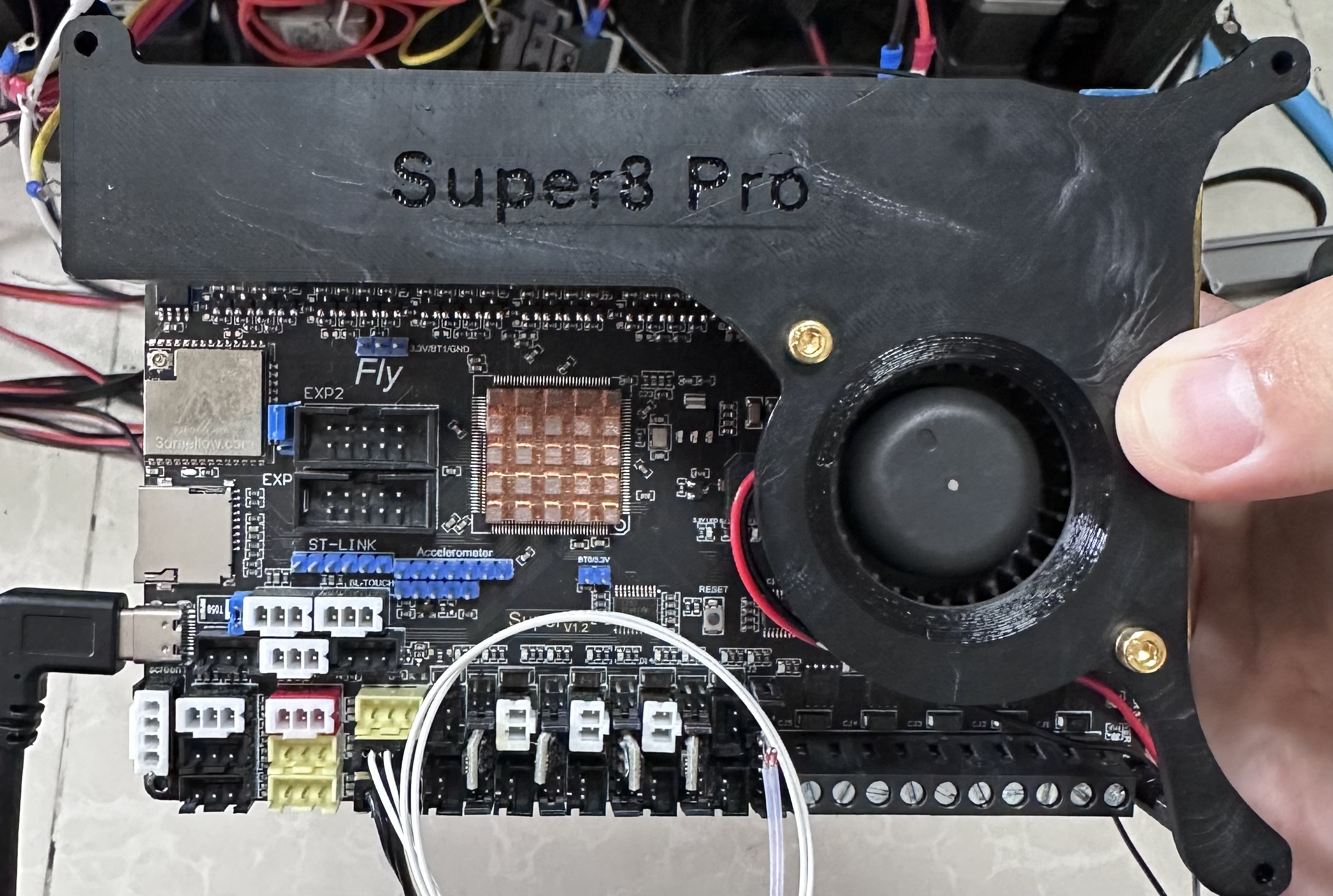 Quạt tản nhiệt driver Fly-Mellow Super8 Pro