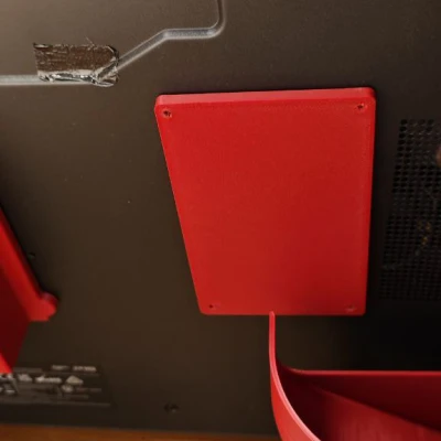 Nắp Che Hộp Xả Poop Từ Tính Giảm Tiếng Ồn Cho Bambu Lab P1S / X1