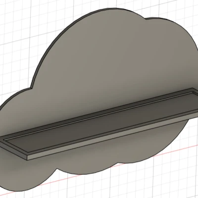 Tủ Đựng Tonies Hình Đám Mây Cho Toniebox