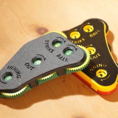 Đồng hồ Umpire 4 mặt số và 3 mặt số (Kiểu truyền thống)