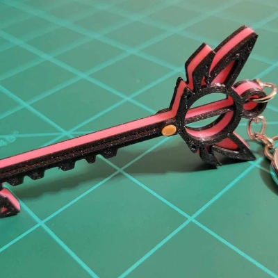 Móc Khóa Keyblade KeeKee Hazbin Hotel