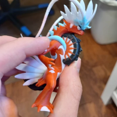 Mô hình Pokemon Koraidon Đa sắc 4 màu