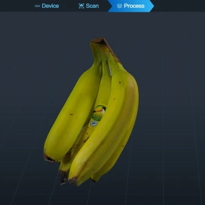 Chuối 3D Scan