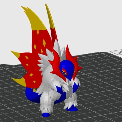 Mô Hình Pokémon Slither Wing 4 Màu