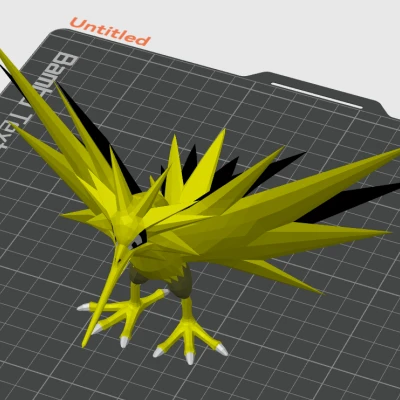 Mô hình Pokémon Zapdos Đa Sắc 4 Màu