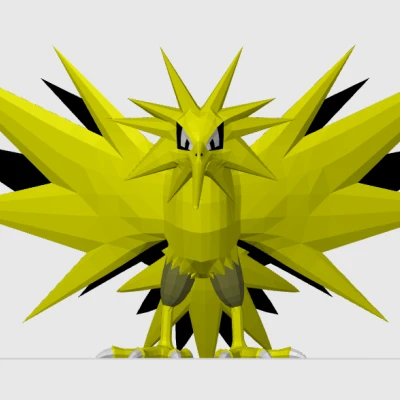 Mô hình Pokémon Zapdos Đa Sắc 4 Màu