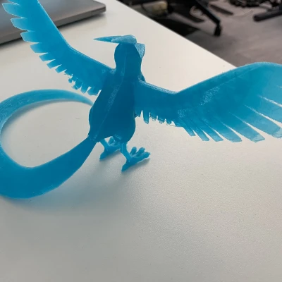 Chim Băng Articuno, thân thiện với máy in