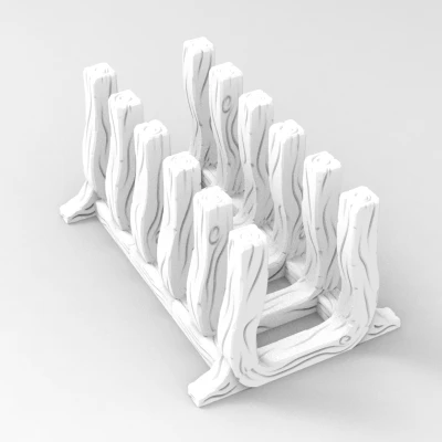 Kệ để đĩa nhà bếp