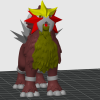 Mô Hình Entei 6 Màu - Pokémon Đa Sắc - Thumbnail 4