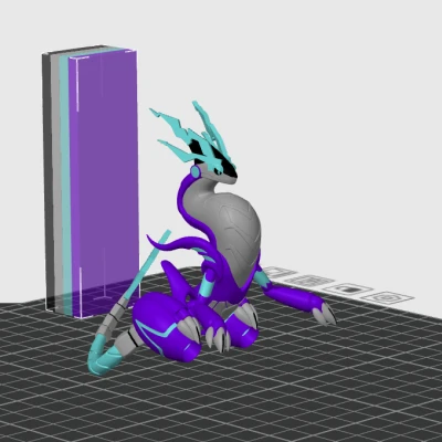 Mô hình Pokémon Miraidon Đa Sắc 4 Màu