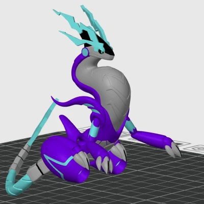 Mô hình Pokémon Miraidon Đa Sắc 4 Màu