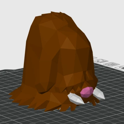 Piloswine Pokémon đa sắc 3 màu cải tiến