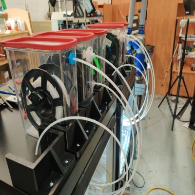 Chèn Hộp Sấy Khô Cuộn Dây & Giá Đỡ Cuộn Dây Tự Động Xoay Đa Năng Sửa Đổi