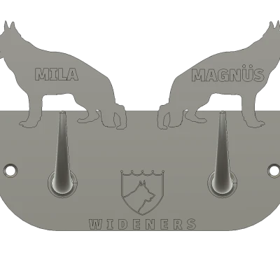 Chỗ Treo Dây Xích Chó Chăn Cừu Đức Tùy Chỉnh