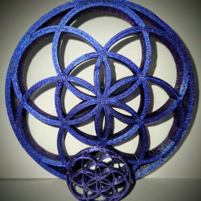 Mô hình 3D "Seed of Life"