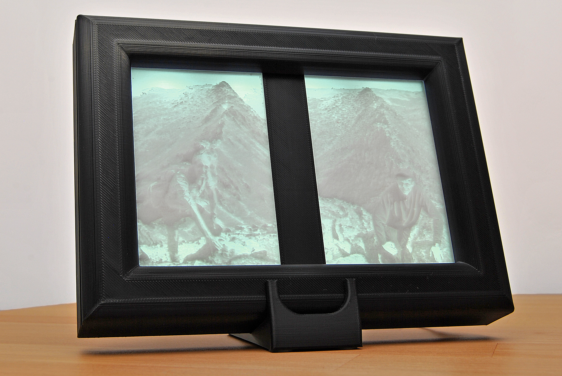 Khung ảnh Lithophane 15cm x 10cm (Nguồn USB)