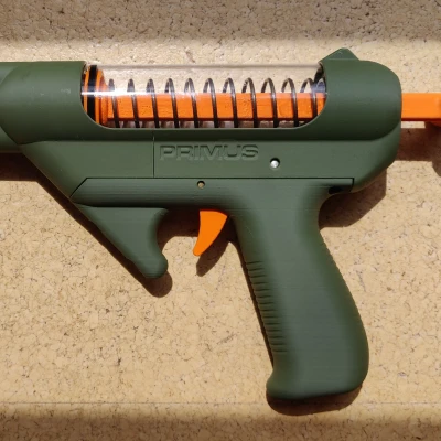 Primus V1.1 - Súng Nerf Bắn Một Viên Tự Chế