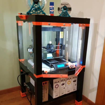 Vỏ máy Prusa i3 MK3 - Bàn Ikea Lack - Bản của Hugo