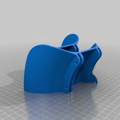 Giá đỡ ống nước vườn dùng cuộn chỉ in 3D