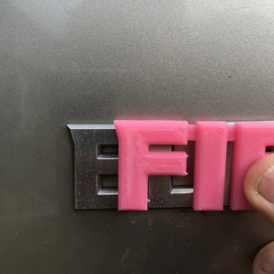 Huy hiệu "The Fifth Element" cho xe H0ÑD4 Element