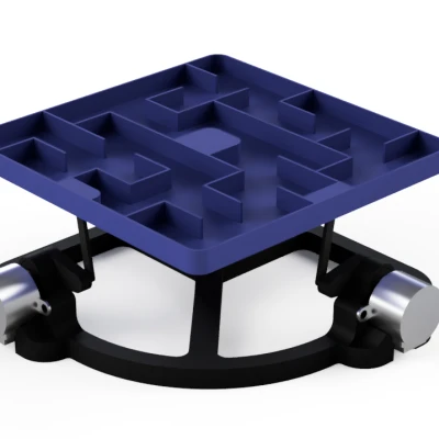 Mê cung bi lăn Lắp ráp bằng khớp nối có Động cơ Bước