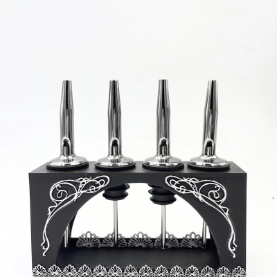 Dụng cụ quầy bar, giá đỡ rót rượu, phong cách art nouveau