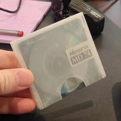 Vỏ MiniDisc khớp với vỏ Memorex cho MD