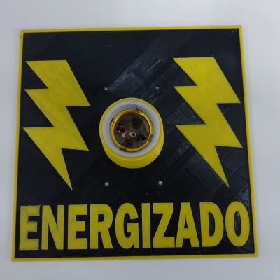 Bảng Cảnh Báo Có Điện