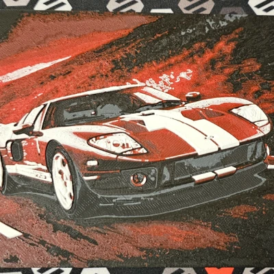 Mô hình Ford GT40 "Vẽ Tranh Bằng Filament"
