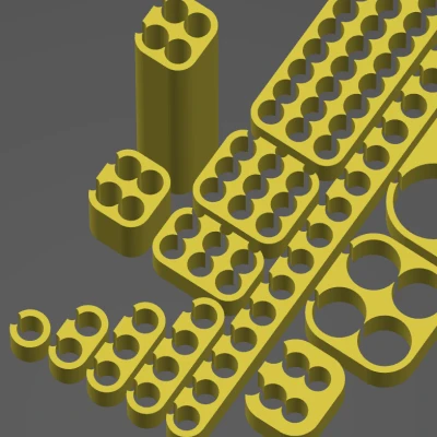 Kẹp/Lược dây điện parametric v2