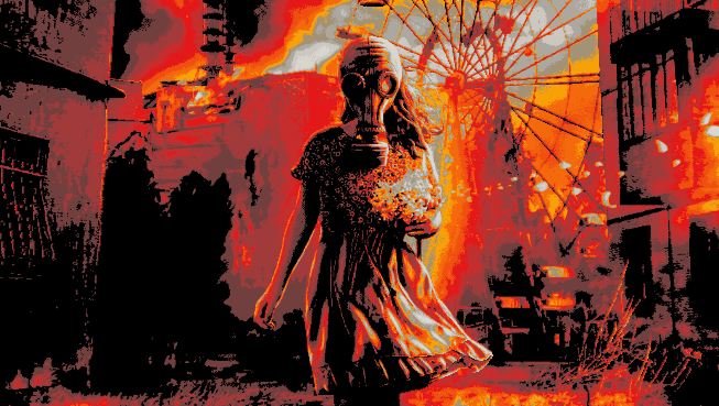 Mô Hình Chernobyl "Vẽ Bằng Filament"