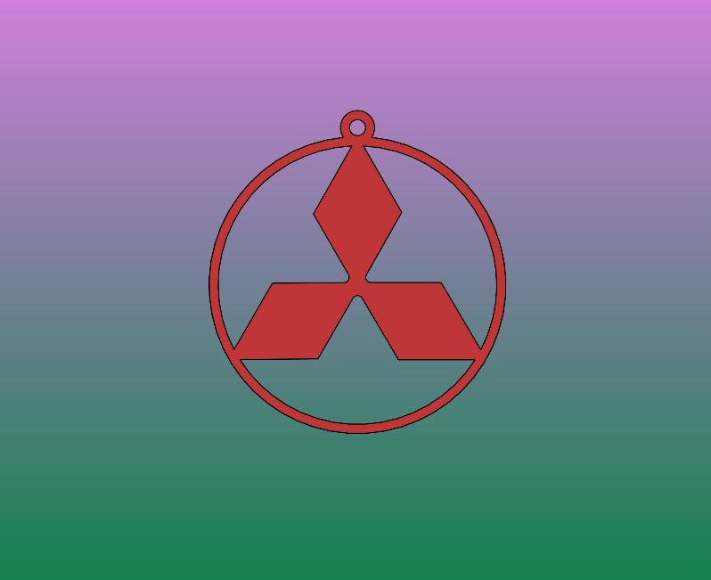 Móc Khóa Mitsubishi